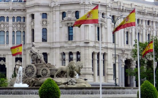 Vista de la Asamblea de Madrid, sede del parlamento autonómico