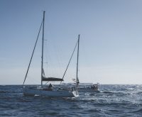 Embarcación de rescate marítimo en las costas canarias