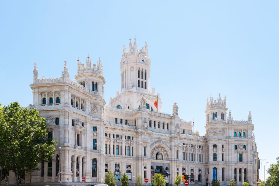 Edificio institucional de la Comunidad de Madrid
