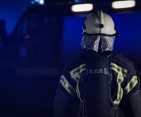 Vehículo de bomberos en una intervención de emergencia en Madrid
